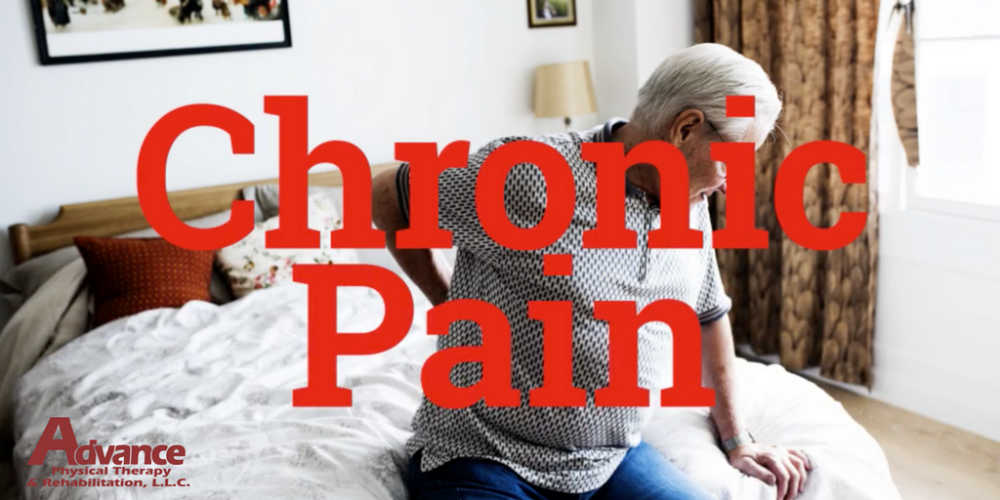 man in chronic pain